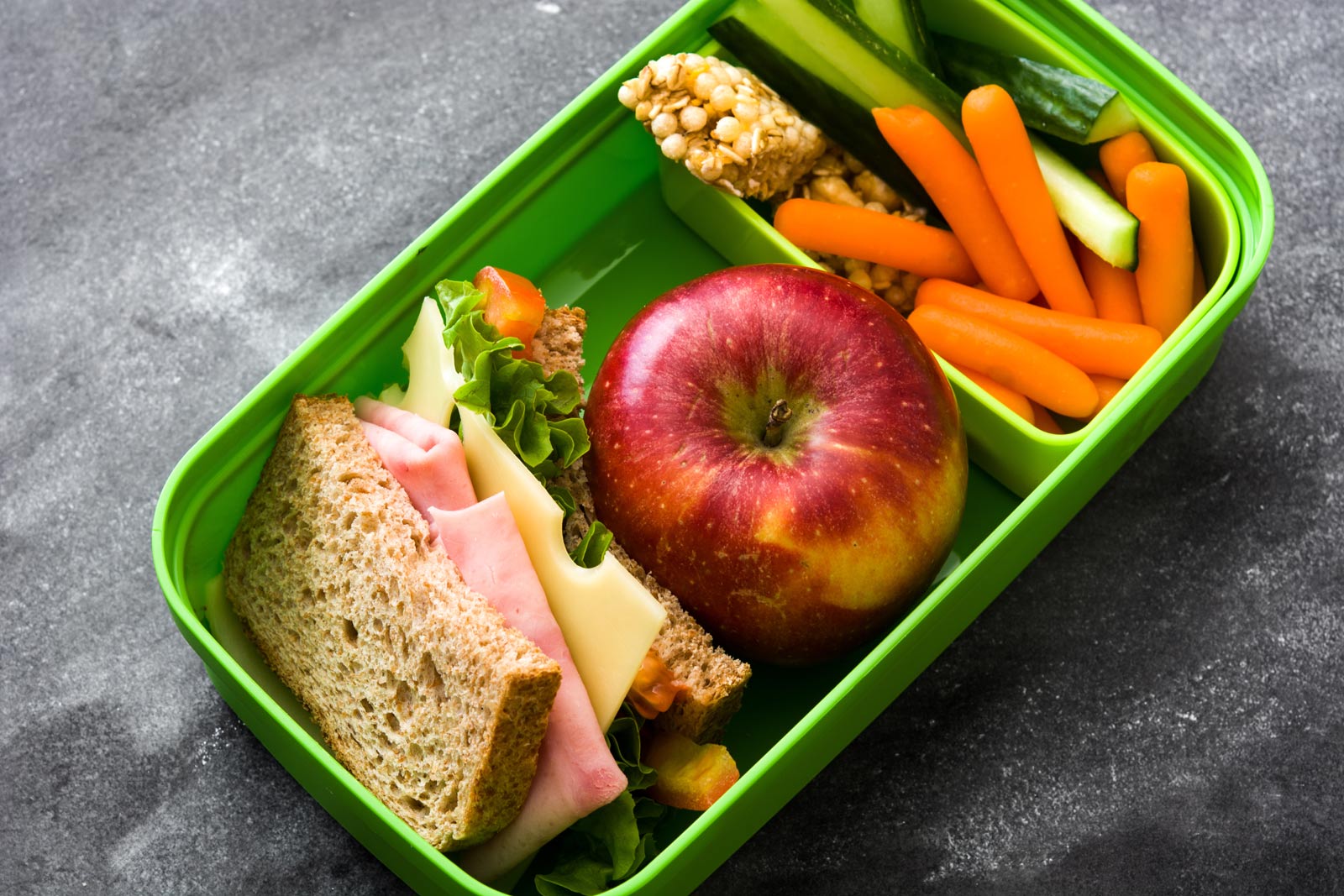 Make your child’s school lunch box tooth-friendly