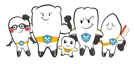 Teeth Team characters